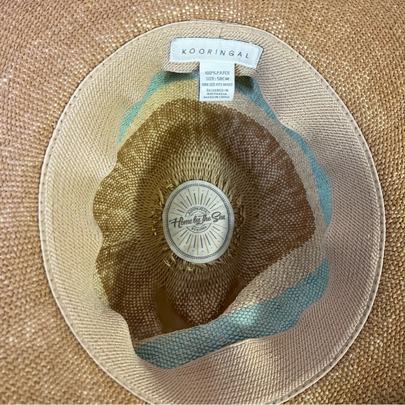 Kooringal Carmela Wide Brim Floppy Hat Size 58CM ONE Size First Most - Picture 3 of 7